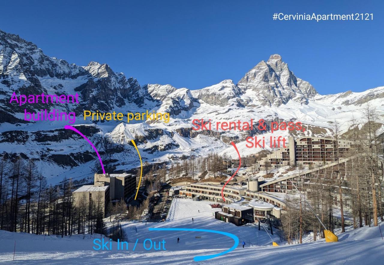 Cervinia Apartment 2121 - Ski & Mountain Panorama Breuil-Cervinia Exterior photo